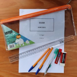 Exam Pencil Bag Set