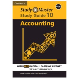 Study & Master Accounting Study Guide Grade 10