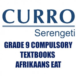 Curro Serengeti Textbooks for Grade 9 Afrikaan EAT
