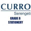Curro Serengeti Stationery Grade 8 (EXCLUDES CALCULATOR & DICTIONARIES)
