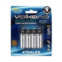 Volkano Extra series Alkaline Batteries AA pack of 4
