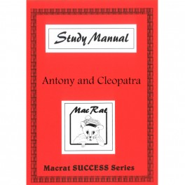 Antony & Cleopatra Study manual:   9781775831792